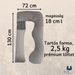 U-alakú párna